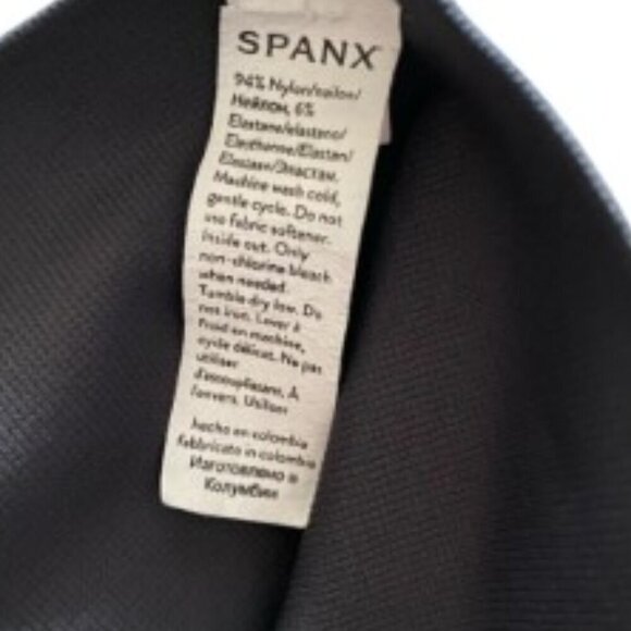 Spanx Ecocare Seamless Grey Camo Leggings Large - Picture 6 of 6